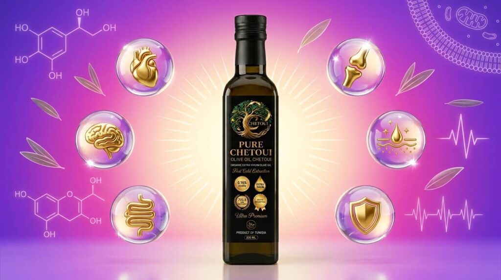 High polyphenol olive oil benefits — cellular shield, heart health, gut comfort, skin glow and anti-inflammatory support