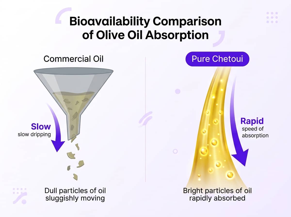 Bioavailability — 3.4x Faster