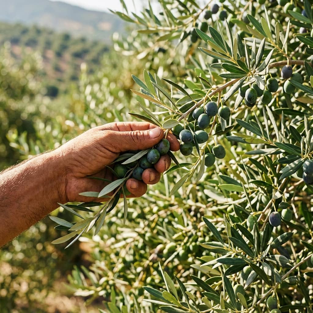 Wild Chetoui olives from Northern Tunisia for minyak zaitun