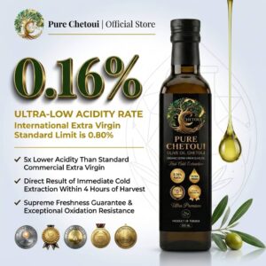 minyak zaitun extra virgin 0.16 percent ultra low acidity