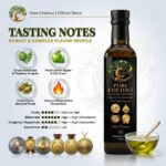 minyak zaitun extra virgin tasting notes peppery finish