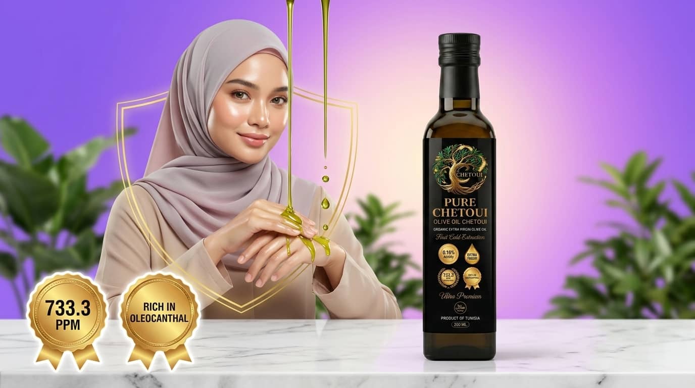 Olive oil for skin and hair — natural squalene boost for a healthy glow